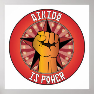 Aikido Is Power Poster