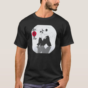 Aikido Karate Judo Cool Martial Arts Retro Martial T-Shirt