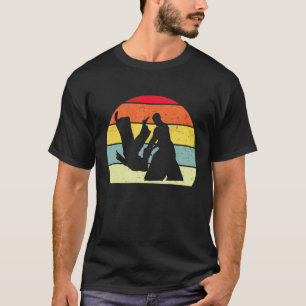 AIKIDO Karate Judo Cool martial arts retro martial T-Shirt