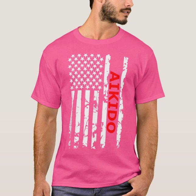 Aikido Martial Arts T-Shirt (Front)