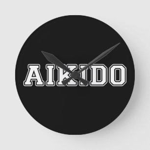 Aikido Round Clock
