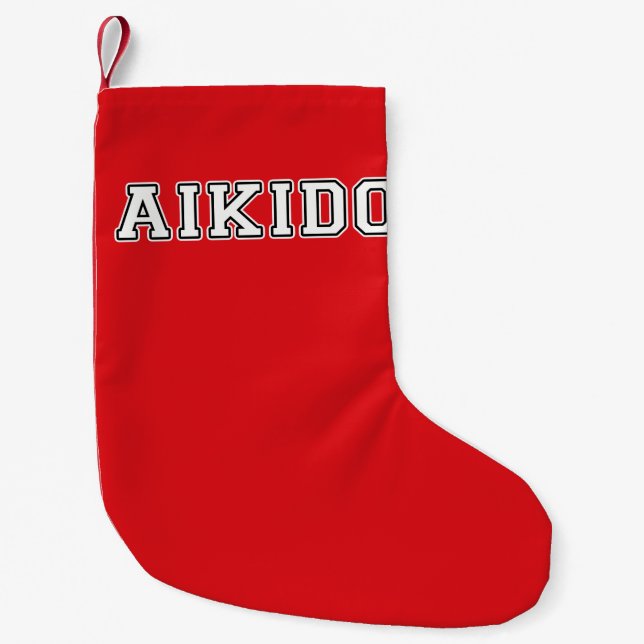Aikido Small Christmas Stocking (Front)