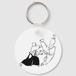 Aikido techniques key ring