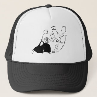 Aikido techniques trucker hat