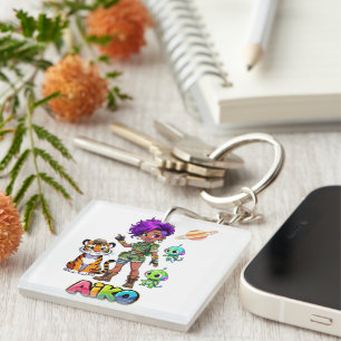 AiKo Beats™ AiKo & Friends Adventure Key Ring
