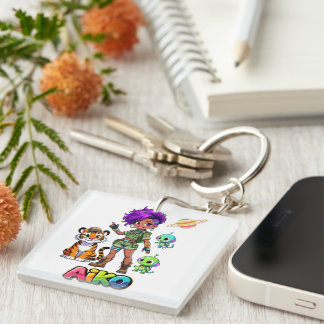 AiKo Beats™ AiKo & Friends Adventure Key Ring