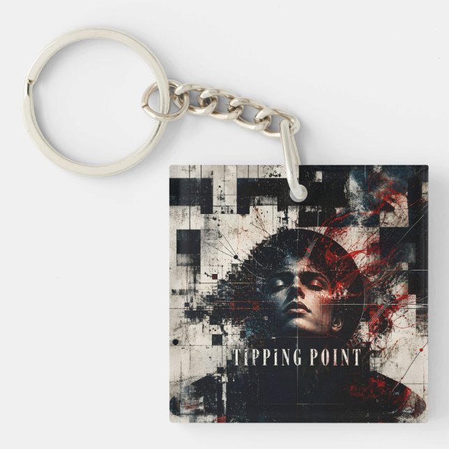 AiKo Beats™ Tipping Point Key Ring (Front)