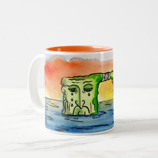 Ailing Dwejra Two-Tone Coffee Mug