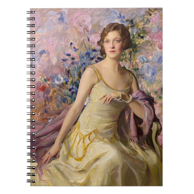 Ailsa Bruce with Villard Flowers Notebook (Front)