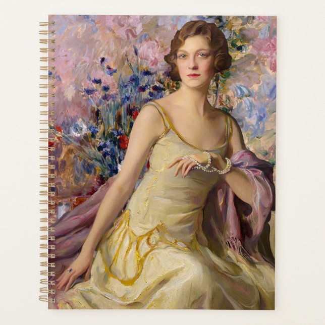 Ailsa Bruce with Villard Flowers Planner (Front)