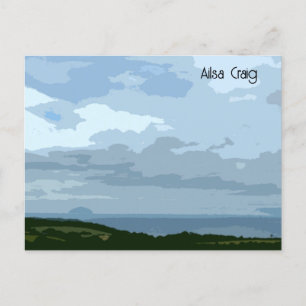 Ailsa Craig  Postcard