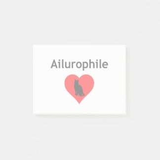 Ailurophile Post-it Notes