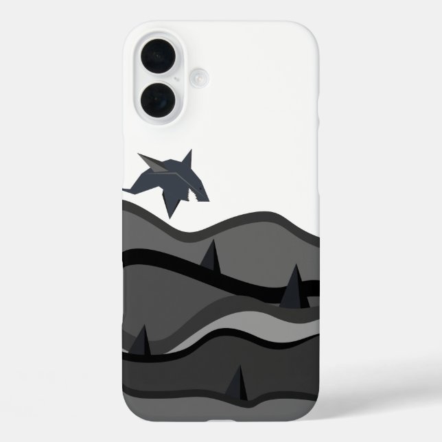 Ailyshark Case-Mate iPhone Case (Back)