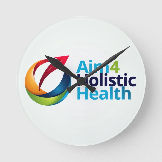 Aim 4 Holistic Health Round Clock (Front)
