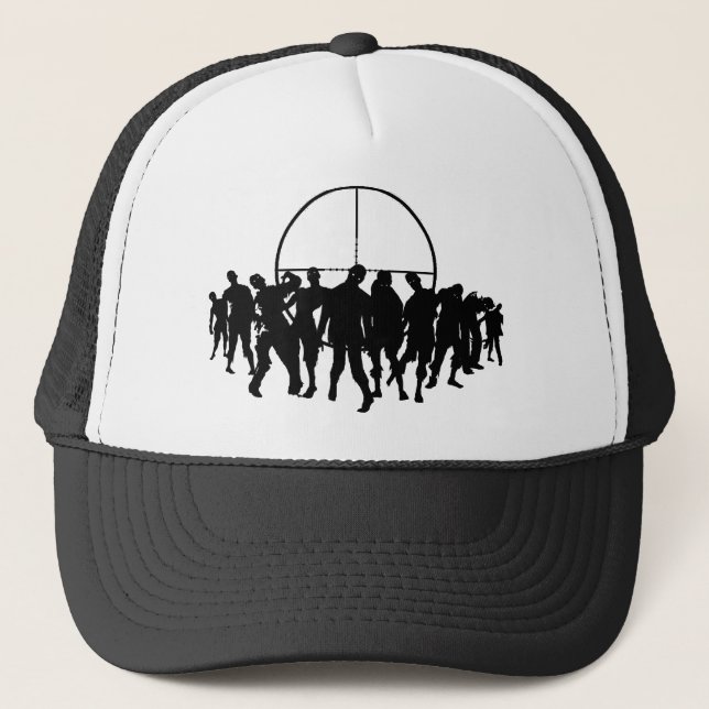 aim 4 the head zombies - hat (Front)