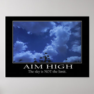 Aim High Poster