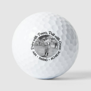 AIM SWING ACHIEVE Motivational Golf Balls (Hagen)