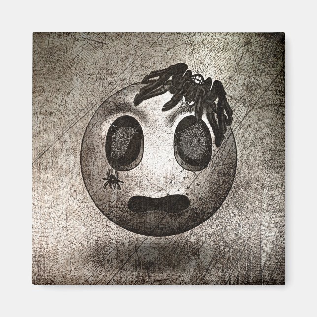 Aimant Spidermoji Vintage Magnet (Front)