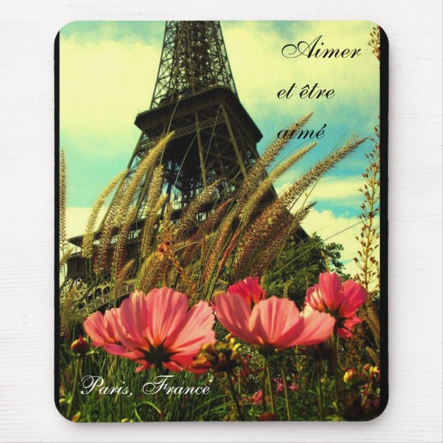 Aimer et être aimé - To Love and Be Loved Mouse Mat (Front)