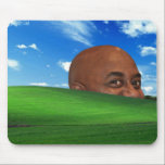 Ainsley Harriott in the Windows XP Background Mouse Mat<br><div class="desc">The iconic Windows XP background,  made spicier by the addition of our oily god Ainsley Harriott.</div>