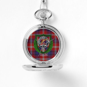 Ainslie Scottish Clan Tartan & Crest Watch