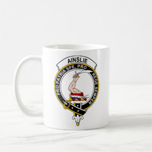 Ainslie Tartan Coffee Mug - size 11oz