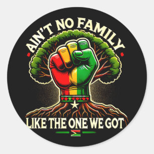 Ain't family like the one got family reunion 2024 classic round sticker