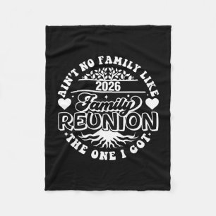 Ain't family like the one got matching family fleece blanket