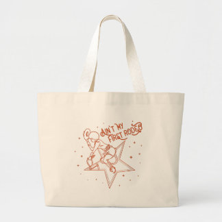 Ain't My First Rodeo Foxy Cosmic Cowgirl Tote Bag