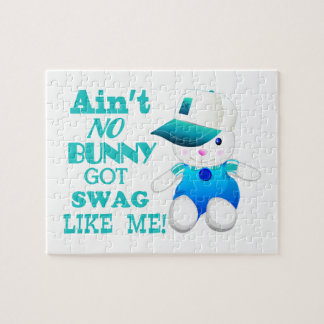 Ain't No Bunny Got Swag Like Me Jigsaw Puzzle