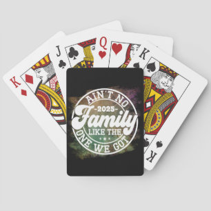 Ain't No Family Like Humour Fun Birthday Party Coo Playing Cards