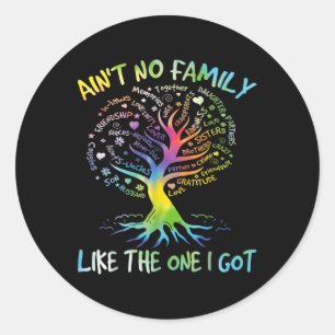 Aint No Family Like The One I Got Matching Family  Classic Round Sticker