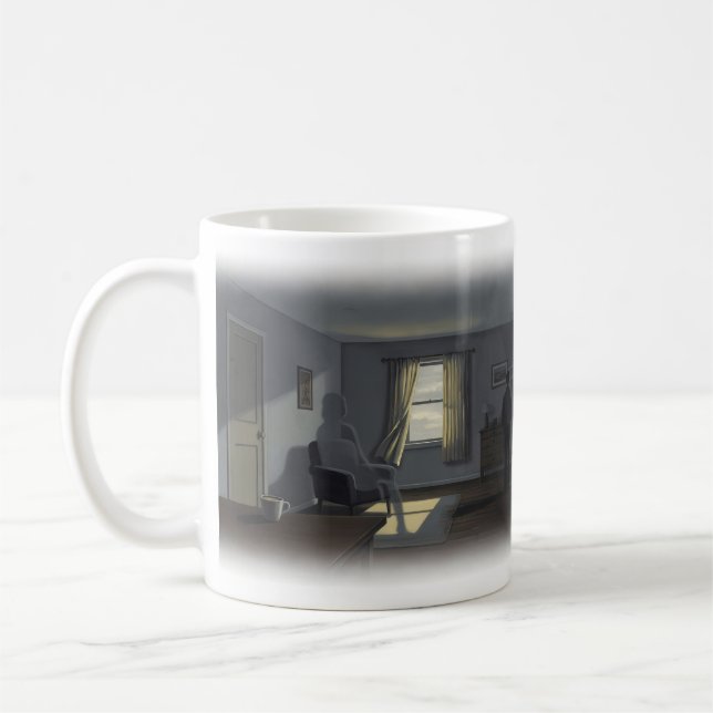 Ain't No Sunshine Empty Chair Lonely Mug (Left)