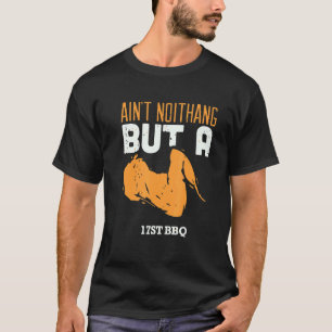 AIN'T NO THANG BUT A CHICKEN WANG Nerd Geek Graphi T-Shirt