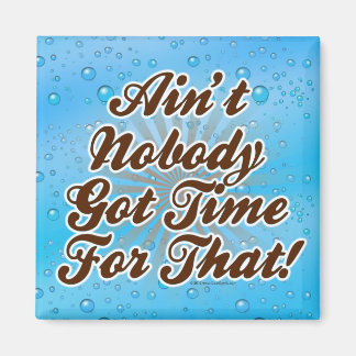 Ain't Nobody Got Time for That! Magnet