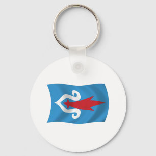 Ainu People Flag Keychain