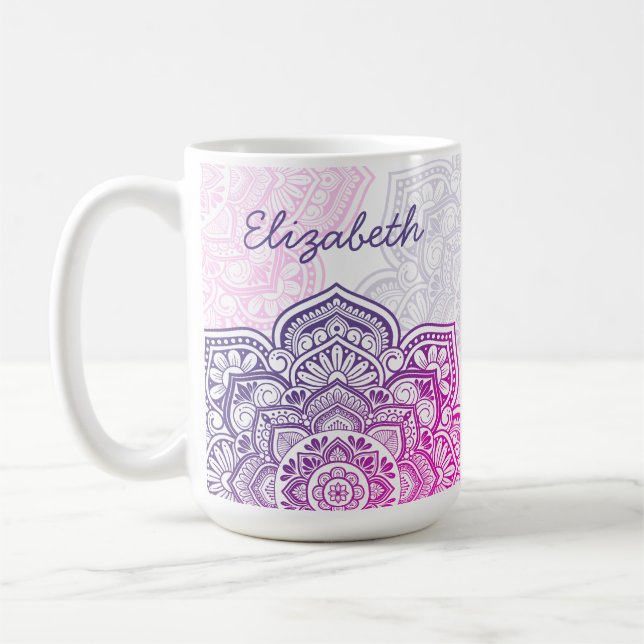 Aion Mandala 15 oz. Personalized Mug (Left)