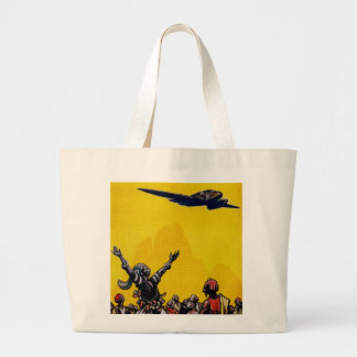 Air Afrique ~ Ligne de Bamako Large Tote Bag