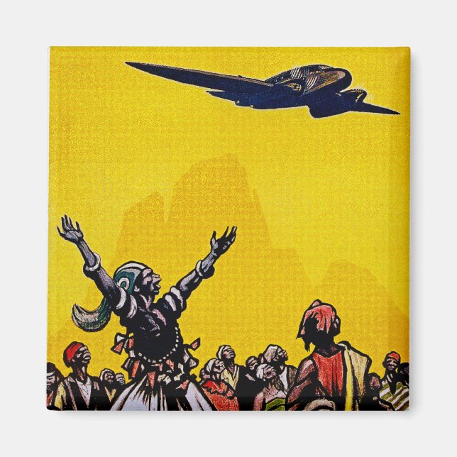 Air Afrique ~ Ligne de Bamako Magnet (Front)