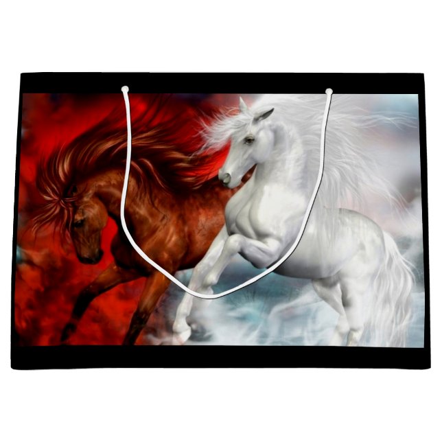 air and fire horses gift bag (Front)