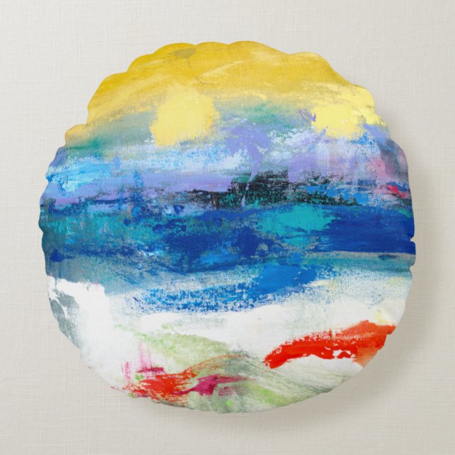 Air Apparent I Round Cushion (Front)