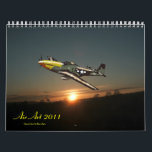 Air Art 2011, Original Artwork by B... Calendar<br><div class="desc">The Ideal Christmas Gift for the aviation fan, Original artwork by Byron Hughes featuring some of the worlds classic 20th century aircraft , artwork found only on zazzle.</div>