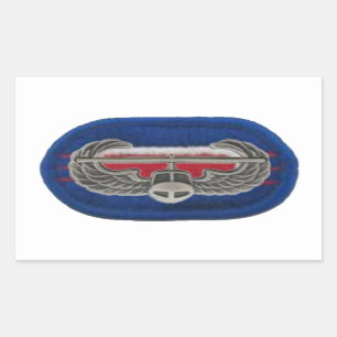 AIR ASSAULT BADGE ON 3/187 INFANTRY OVAL STICKERS