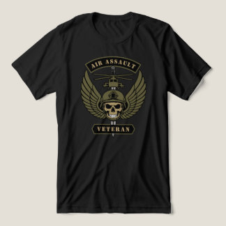 Air Assault Veteran Tactical Emblem Tri-Blend Shirt