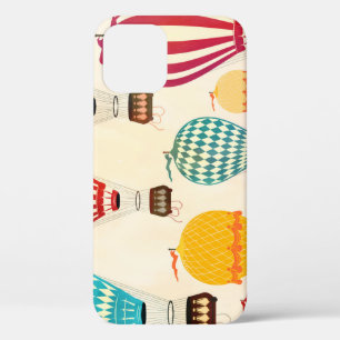 Air balloon: playful pattern design. iPhone 12 case