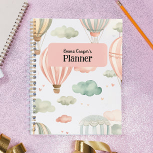 Air Balloons Adventure Kids' Planner