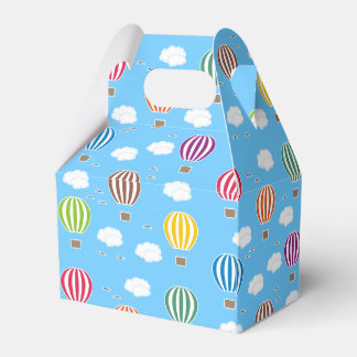 Air Balloons Pattern Favour Box