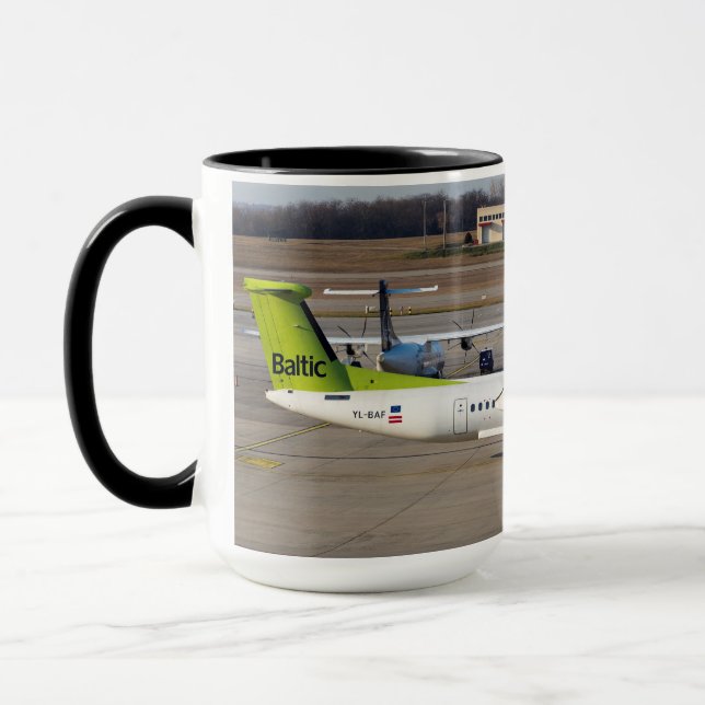 Air Baltic  Dash 8 Q400 Mug (Left)