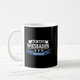 Air Base Wiesbaden Germany US Air Force  Coffee Mug