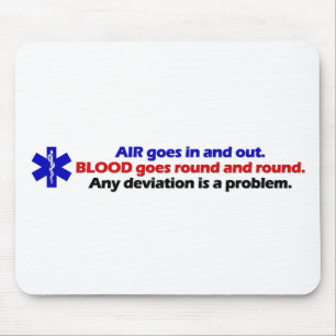Air/Blood Mouse Mat